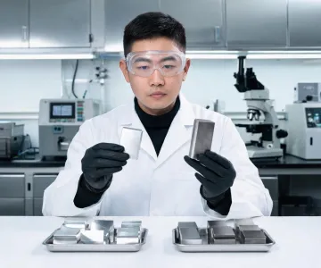 Alloy engineering lead in a metallurgy lab