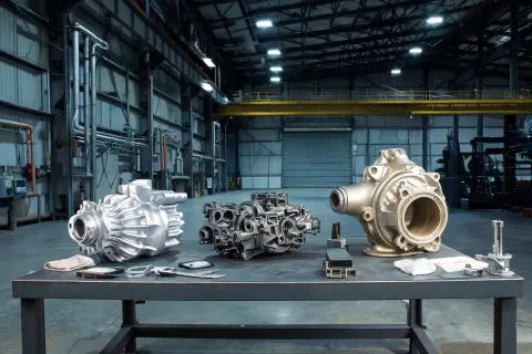 Industrial machinery alloy parts