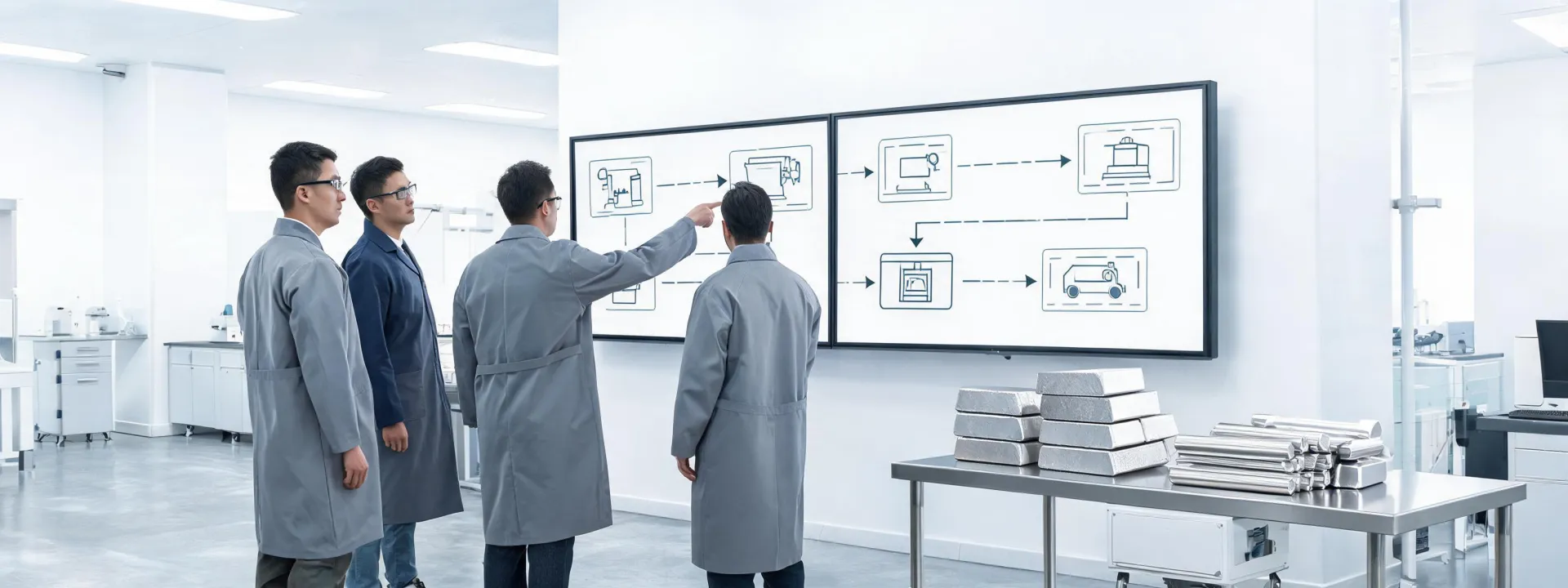 Digital alloy process review meeting